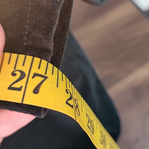 Vintage Talbots Emerald Green Velvet Slim Fit Jeans - Picture 11 of 11